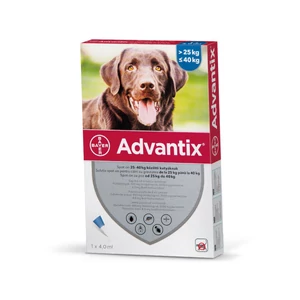 Advantix spot on rácsepegtető oldat kutyáknak 25-40kg között 1db