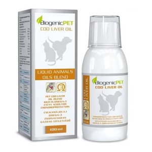BiogenicPet - Csukamájolaj 100 ml