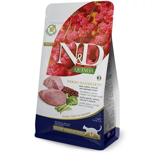 N&D Cat Quinoa - Bárányos Súlykontroll Száraztáp 300 g