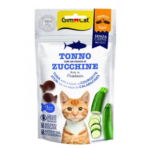 GimCat Ropogós Cica Jutifalat Tonhal Cukkini 50 g