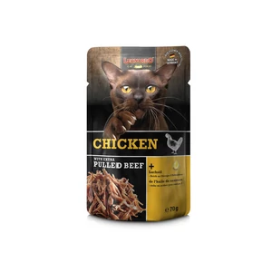 Leonardo Tépett Marhás Csirke alutasak macskáknak 70 g