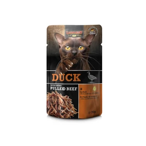 Leonardo Tépett Marhás Kacsa alutasak macskáknak 70 g
