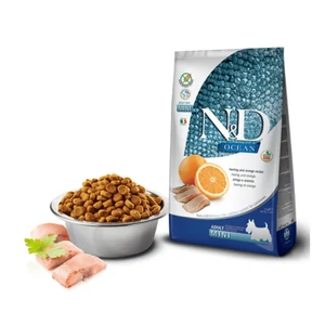 N&D Dog Ocean - Hering-Narancs száraztáp Felnőtt Kistestű Kutyáknak