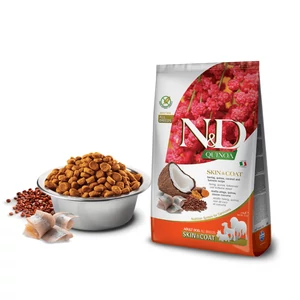 N&D Dog Quinoa - Hering Száraztáp a Bőrért és Szőrzetért kutyáknak