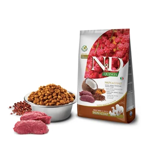 N&D Dog Quinoa - Szarvas Száraztáp a Bőrért és Szőrzetért kutyáknak