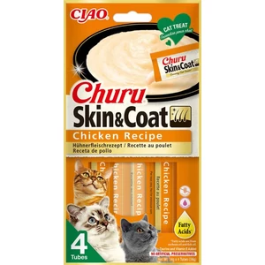 Inaba Cat Churu Ciao Skin-Coat Csirke 4x14 g