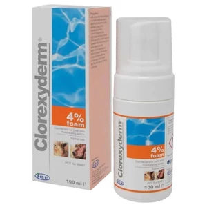 Clorexyderm 4% Hab fertőtlenítő kutya macska 100 ml
