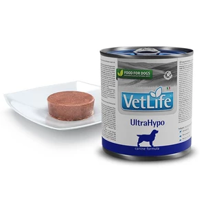 VetLife Dog UltraHypo konzerv allergiás kutyának 300 g