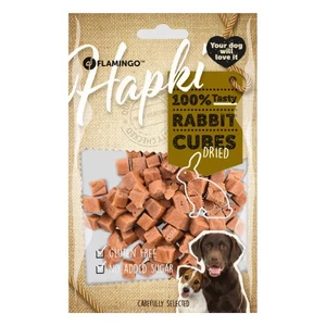 Flamingo Snack Nyúl Kockák Kutyáknak 85 g