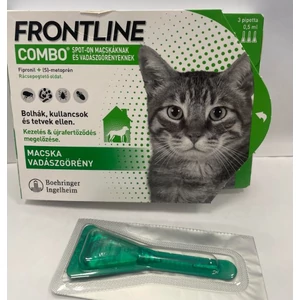 Frontline Combo rácsepegtető oldat macskának 1 db pipetta
