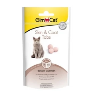 GimCat Skin & Coat Cica bőr és szőr ápoló tabletták 40 g