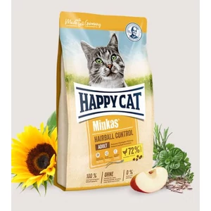Happy Cat - Minkas Szőrlabda csökkentő száraztáp cicáknak