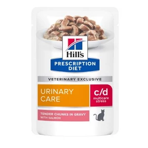 Hill's Prescription Diet - C/D Urinary Stress lazacos alutasak macskáknak 85 g