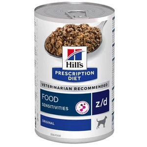 Hill's Prescription Diet - Z/D konzerv Ételallergiás kutyának 370 g
