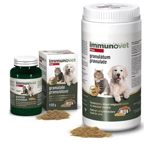 Immunovet Pets granulátum Cica Kutya Immunerősítő por  