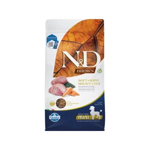 N&D Brown Dog bárány, spirulina&sárgarépa adult mini 2kg
