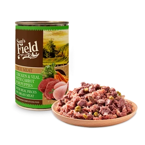 Sam's Field Kölyök Konzerv Csirke-Borjú-Répa 400g