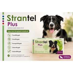 Strantel Plus tabletta kutyáknak