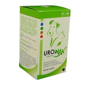 Uromax tabletta kutyák és macskák részére Metioninnal