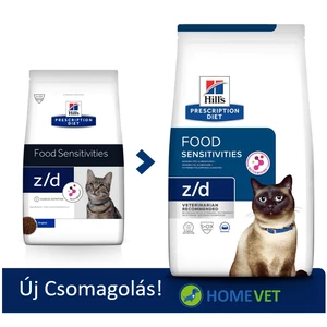 Hill's Prescription Diet - Z/D száraztáp Ételallergiás macskáknak