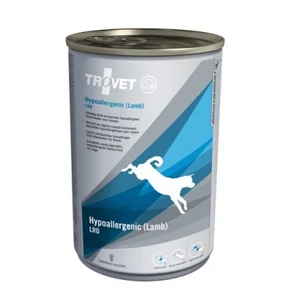 Trovet LRD Hipoallergén konzerv kutyáknak Bárány Rizs 400 g