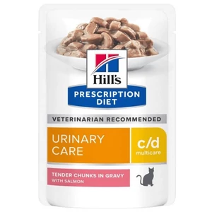 Hill's Prescription Diet - C/D Urinary Multicare lazac alutasak 12x85 g