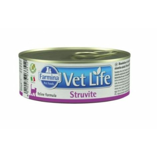 VetLife Cat Struvite hugykő elleni konzerv 85g