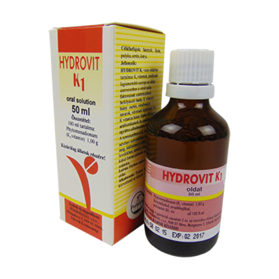 Hydrovit K1 oldat 50 ml