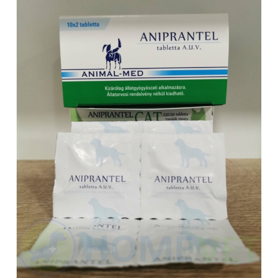Aniprantel féreghajtó tabletta kutyáknak