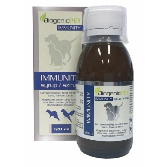 BiogenicPet - Immunity szirup 120 ml
