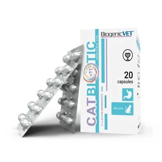 BiogenicVet CATbiotic kapszula cicának 20x