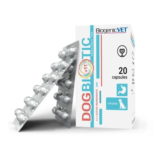 BiogenicVet DOGbiotic kapszula kutyának 20x