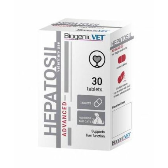 BiogenicVet - Hepatosil Advanced tabletta 30 x