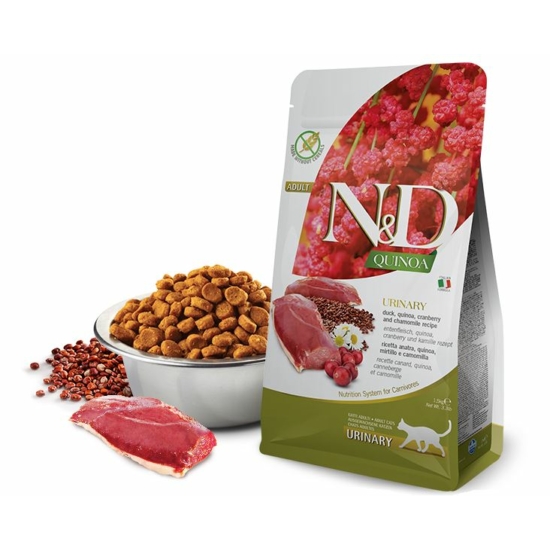 N&D Cat Quinoa - Húgyutak védelme Kacsa száraztáp