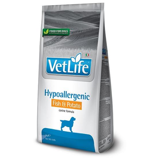 VetLife Dog Hipoallergén Hal-Krumpli száraztáp