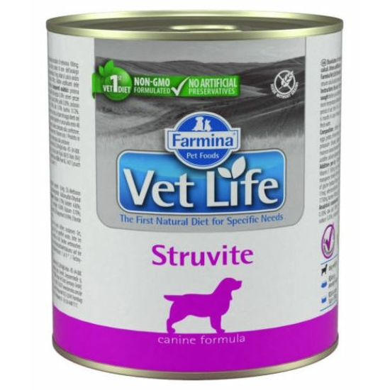 VetLife Dog Struvite konzerv Húgykő ellen 300g