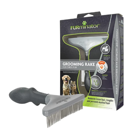 Furminator Grooming Gereblye Fésű Vastag Bundához