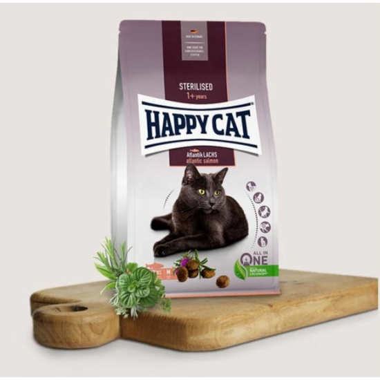 Happy Cat - Lazacos táp Steril cicáknak