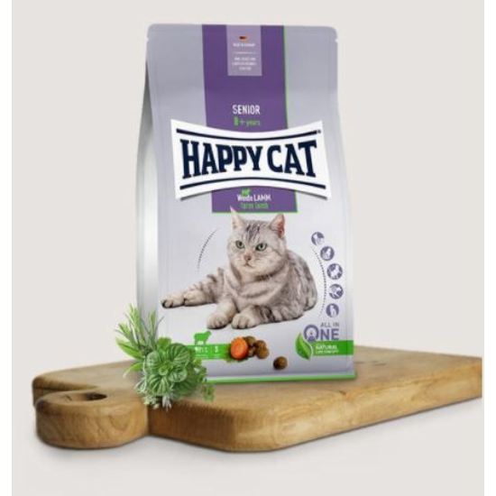 Happy Cat - Senior Bárányos táp Érett Macskáknak