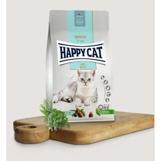 Happy Cat - Sensitive Light táp Hízásra Hajlamos macskáknak