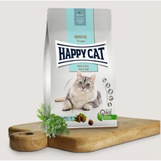 Happy Cat - Sensitive Skin&Coat macskatáp a Bundáért