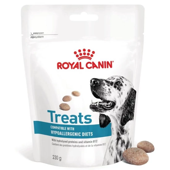 Royal Canin Hypoallergenic kutya jutalomfalat 230 g
