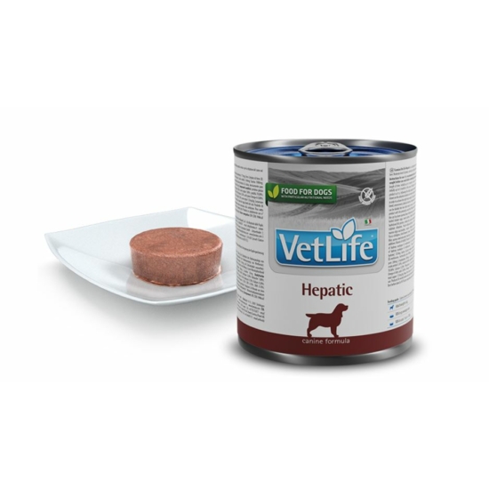 VetLife Dog Hepatic konzerv - Májbeteg Kutyának 300 g