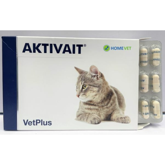 VetPlus Aktivait Cat kapszula idős macskának 60x