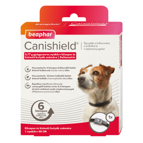 Canishield nyakörv kutyáknak - Bolhák és kullancsok ellen