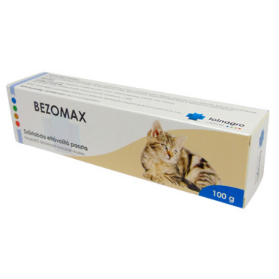 Bezomax szőrlabda elleni paszta macskáknak 100 g