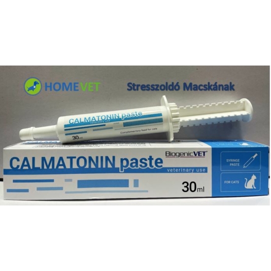 BiogenicVet - Calmatonin nyugtató paszta macskának 30 ml
