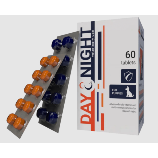 BiogenicVet - Day & Night tabletta kiskutyáknak 60x