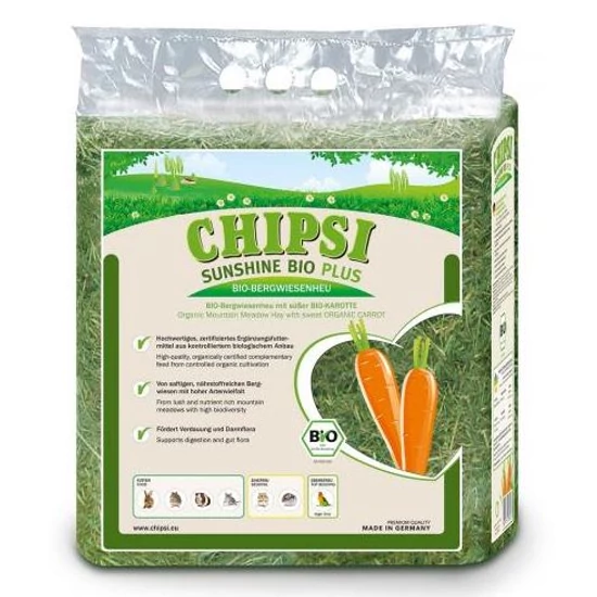 Chipsi Sunshine Bio Széna Répával 600 g