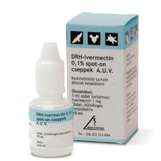 DRH-Ivermectin 0,1% 10 ml